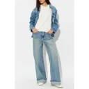 Gestuz Gzsara Hw Wide Jeans Noos   Blue   29 x 32