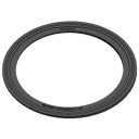 Lauridsen skrå toppring Ø600 mm, høyde 9-22 mm - plast