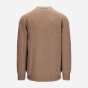 Alan Paine Cardigan Lambswool - Mushroom L