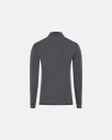 Dovre 'Doublelayer' Zip 100% merino ull grå