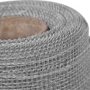 vidaXL Nettingskjerm aluminium 100x1000 cm sølv