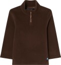 Isbjörn of Sweden Kids" & Teens" Cloud Half Zip Fleece Chocolate 110/116