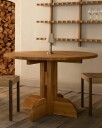 Puffin Spisebord Ø120 cm Massiv Naturlig Eik