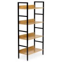 Selgro Industriell trehylle bokhylle skap loft ModernHome