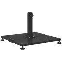 vidaXL Parasollfot Svart 45 x 45 x 31 cm