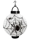 Lanterne med Edderkoppmotiv og LED Lys 20 cm