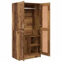  Garderobeskap Gamle tre 82.5 x 51.5 x 180 cm Konstruert tre
