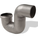 ACO 110 mm rustfritt stål, syrebestandig P-lås, AISI 316 stainless