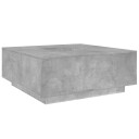  Salongbord betonggrå 100x100x40 cm konstruert tre 3284052