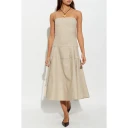 Jacquemus Dame Kjoler Beige XS,