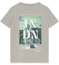 Indian Blue Jeans T skjorte   Light Dusty Grey m. Trykk   Indian Blue Jeans   8 år 128   T skjorte   Grå