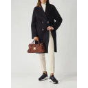 Max Mara Studio Dame Frakker Blå S,