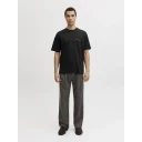 Jack & Jones Jprblaowen Ss Branding Tee Sn   Black   XXL