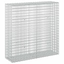 vidaXL Gabion med 5 mm tråd og 5x2,5 cm nett 100x30x100 cm