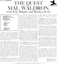 Mal Waldron Eric Dolphy Booker Ervin  The Quest  LP/Vinyl