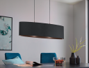 Ms Belysning Maserlo Pendel 2x40w E27 Sort
