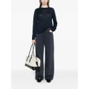 Max Mara Dame Bukser Blå L,