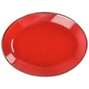 Vega Serveringsfat Sidina ovalt 24x18x2.8 cm  Rød Oval 6 Stykk / Forpakning