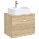  Vaskeservant for bad Krom 48,5 x 37,5 x 13 cm Metall