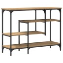  Konsollbord Artisan Eik 100x35x75 cm Konstruert tre og Stål