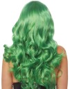 Leg Avenue Misfit Long Wavy Wig Green