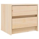 vidaXL Nattbord 40x31x35,5 cm heltre furu