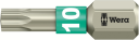 Wera Bits 1/4 Torsion Torx T10x25mm, Rostfri