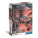 Clementoni Puslespill 500 Brikker Evening In Kyoto