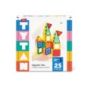 Magnetic Tiles TYTAN Magnetisk Byggesett – 25 Brikker med Bæreveske