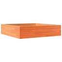 Plantekasse voksbrun 100x100x23 cm heltre furu