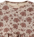Sofie Schnoor Kjole   Stellasb   Aop Flower   Sofie Schnoor   2 år 92   Kjole Beige Rosa