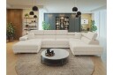 Gabina Sofa med Divan og Sjeselong 4 seter   Beige