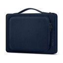 Tech-Protect Basic Laptopveske 13-14" Blå med Ergonomisk Håndtak