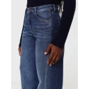 Emporio Armani Dame Jeans Blå W27,