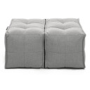 Twin Ottoman Modulsofa Keystone Gray Grå