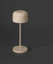 Trend Collection Lille mini bordlampe – oppladbar og dimbar, sand 20 cm