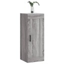  Veggmontert skap grå sonoma 34,5x34x90 cm konstruert tre 8720845950996