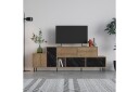 Hermes Tv-möbelset 171,2x35,6 cm Beige Brown/Black -