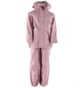 CeLaVi Basic Rainwear Set -Solid Pu Pink 86-92