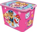 Paw Patrol Oppbevaringsbokser Sett 23l &  7l Rosa