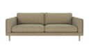 Rowico Home Braden 3 seters sofa Grønn Max 55 Hvitpigmentert eikben