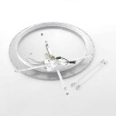 Lindby - Narima LED Taklampe 4.000K Ø80 White/Silver Lindby