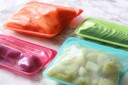 STASHER Silikonpose Matoppbevaring Blå 3pk