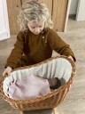 Egmont Toys Dukkevugge med Teppe