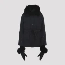 Yves Salomon Dame Jakker Svart XL,
