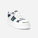 Masters Sport Suede Sneaker - Bianco/Navy/Green