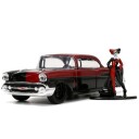 DC Comics Hollywood Rides 1:32 Harley Quinn med 1957 Chevy Bel Air