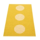 Pappelina Vera Pop teppe Mustard/Pale Yellow 70 x 120cm