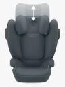 cybex Sølv barnesete Løsning B3 I-Fix Stålgrå