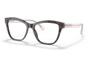 Briller ea3193 fra Empori Armani Sølv Acetate Rektangulær Medium